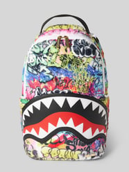 Rucksack mit Label-Patch Modell 'GRAFITTI' von Sprayground Schwarz - 25