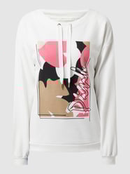 Bluza z nadrukiem  od BETTY & CO WHITE Biały - 43