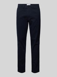 Slim fit chino in effen design, model 'NEW Miles' van SELECTED HOMME - 31