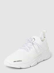 Sock-Sneaker mit Label-Details Modell 'LOW VERGER' von Karl Lagerfeld Weiß - 12