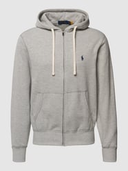 Bluza rozpinana z wyhaftowanym logo od Polo Ralph Lauren Szary - 29