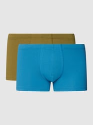 Trunks im 2er-Pack Modell 'hautnah' von Huber Bodywear Grün - 25