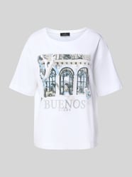 T-Shirt mit Motiv-Print von monari - 10