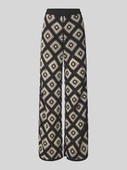 Stoffhose mit Häkelspitze und elastischem Bund von Jake*s Collection - 19