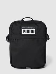Rugzak met labelpatch, model 'PUMA Academy Backpack' van Puma Grijs / zwart - 44