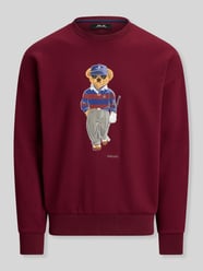 Sweatshirt mit Golfbär-Stickerei von Polo Ralph Lauren Bordeaux - 28