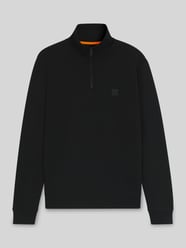 Regular fit sweatshirt van puur katoen, model 'ZETRUST' van BOSS Orange - 36