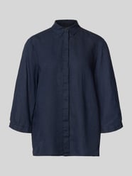 Relaxed Fit Leinenbluse mit 3/4-Arm Modell 'Clay' von TONI - 2