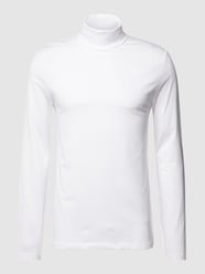 Longsleeve mit Rollkragen von Lindbergh Weiß - 21