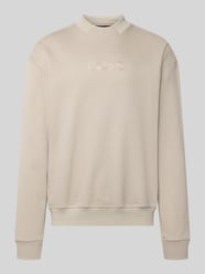 Regular Fit Sweatshirt mit Rundhals von BOSS Beige - 24