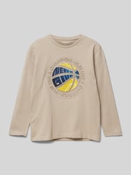 Longsleeve mit Label-Detail von Mayoral Beige - 19