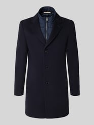 Slim fit lange jas van wolmix, model 'HYDE' van BOSS - 20