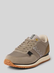 Sneaker mit Schnürung und Label-Detail von Napapijri Beige - 25