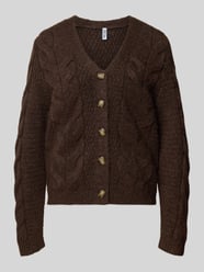 Strickjacke mit Zopfmusterknit von PIECES - 26