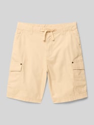 Regular Fit Cargoshorts mit Tunnelzug von Champion Beige - 10