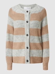 Strickjacke mit Knopfleiste Modell 'LULU' von Selected Femme Braun - 39