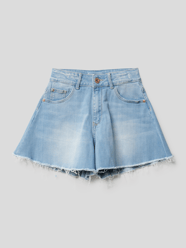 Jeansshorts mit Label-Patch von VINGINO Blau - 39