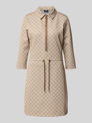 Tailliertes Freizeitkleid mit Baumwoll-Anteil Modell 'Marissa' von JOOP! Beige - 35