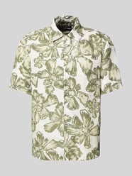 Regular Fit Freizeithemd aus reinem Leinen von Marc O'Polo Beige - 42