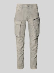 regular tapered fit broek met cargozakken model 'Rovic' van G-Star RAW - 46