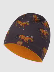 Beanie mit Allover-Muster von Maximo Braun - 12