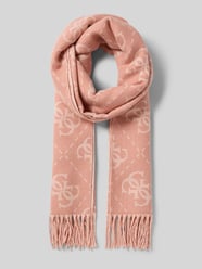 Sjaal met rafels van Guess Fuchsia - 46