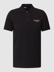 Poloshirt met labeldetail van Karl Lagerfeld Grijs / zwart - 3