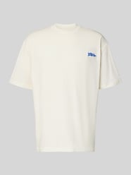 Oversized t-shirt z czystej bawełny model 'Nohatio' od HUGO Blue - 26
