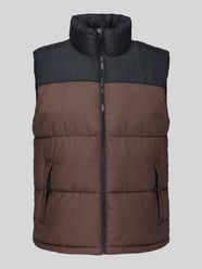 Steppweste mit Stehkragen Modell 'ONSMAVERICK' von ONLY & SONS - 40