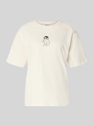 t-shirt z okrągłym dekoltem i nadrukiem z motywem od Jake*s Casual - 16