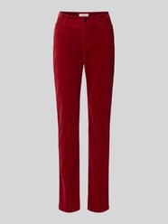 Slim fit corduroy broek in 5-pocketmodel van Christian Berg Woman - 35