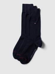 Socken mit Label-Details Modell 'Uni' im 3er-Pack von Tommy Hilfiger Blau - 30