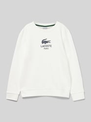 Sweatshirt met labelprint van Lacoste - 37