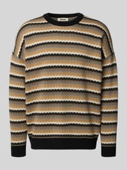 Relaxed Fit Strickpullover aus Baumwoll-Woll-Mix Modell 'Neelio' von DRYKORN - 3