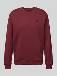 Sweatshirt mit Label-Badge von Scotch & Soda Bordeaux - 5