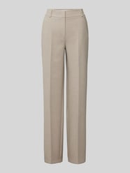 Straight Leg Stoffhose mit Bügelfalten Modell 'RITA' von Selected Femme Beige - 6