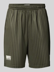 Regular Fit Shorts mit Label-Print Modell 'Lama' von Wood Wood - 2