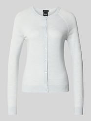 Bluza dresowa o kroju shaped fit z czystej wełny dziewiczej model 'Fonami' od BOSS - 29