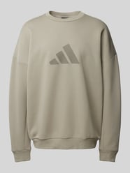 Oversized Sweatshirt mit Label-Print von ADIDAS SPORTSWEAR Beige - 23