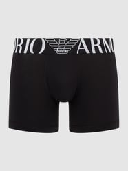 Boxershort met logo in de band en stretch van Emporio Armani - 5