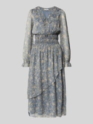 Tailliertes Chiffon-Kleid mit floralem Allover-Muster Modell 'LIVY DRESS' von Pepe Jeans - 37