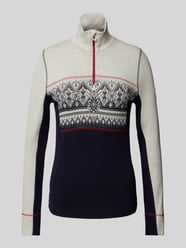 Gebreide pullover met binnenstebuitennaden, model 'MORITZ' van Dale of Norway - 41