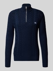 Sweter z dzianiny o kroju regular fit z czystej bawełny od Tommy Jeans - 25