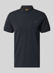 Regular Fit Poloshirt in unifarbenem Design von camel active - 13