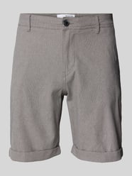 Slim Fit Shorts mit Strukturmuster Modell 'LUTON' von SELECTED HOMME - 2