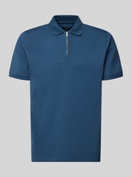 Koszulka polo o kroju regular fit z fakturowanym wzorem od MCNEAL - 27