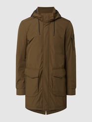 Parka mit abnehmbarer Kapuze - wasserabweisend von Calamar Braun - 24