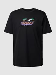 T-Shirt mit Label-Print von ADIDAS SPORTSWEAR Schwarz - 13