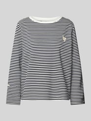 Comfort fit sweatshirt met all-over motief van Tom Tailor - 3