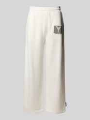 Wide fit sweatpants met logoprint van CARLO COLUCCI - 32